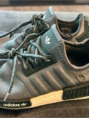 adidas Dark Olive Knit NMD R1 Sneaker